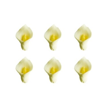 Decora Callas Sugar Decorations 6 pcs – Handmade & Elegant | Bakeria.ch