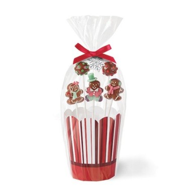 Wilton Christmas Cake Pop Packaging 2 pcs – Gift Box with Ribbon | Bakeria.ch