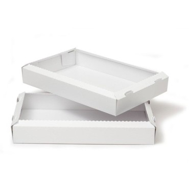 Decora Disposable Brownie Baking Tray 38 × 24 × 5 cm 3 pcs – Paper Bakeware | Bakeria.ch