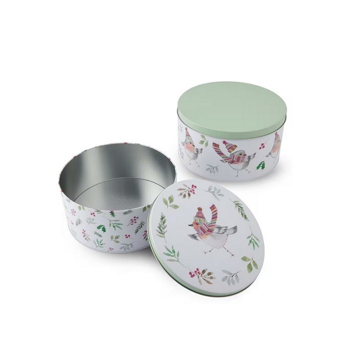 Mikasa x TipperleyHill Robin Cake Tins – 2 Piece Set for Cakes & Cookies