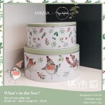Mikasa x TipperleyHill Robin Cake Tin Set 2 pcs
