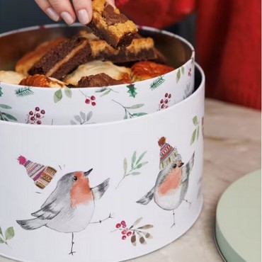 Mikasa x TipperleyHill Robin Cake Tins – 2 Piece Set for Cakes & Cookies