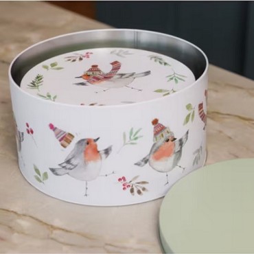 Mikasa x TipperleyHill Robin Cake Tins – 2 Piece Set for Cakes & Cookies