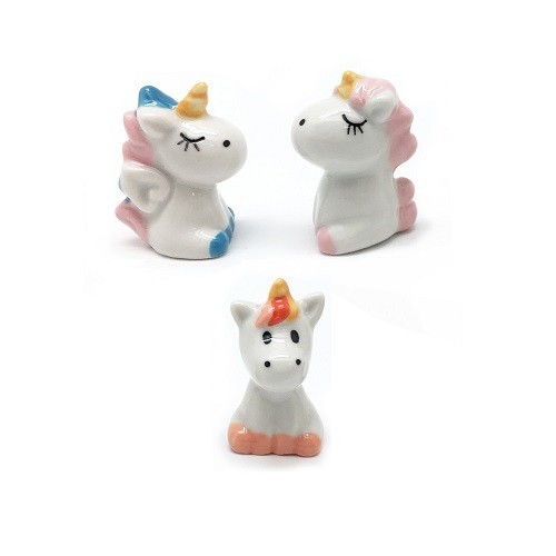 Porcelain Epiphany Figurine Unicorn, 1 pcs