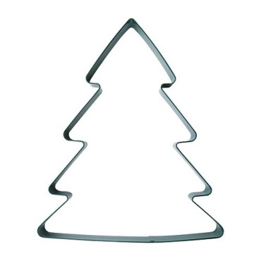 PME Giant Christmas Tree Ausstecher – 18 cm XXL Weihnachtskeksausstecher