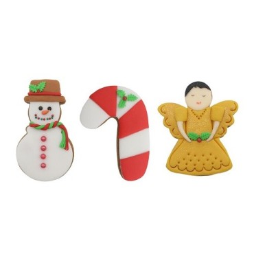 PME Weihnachten Ausstecher Set – 12 Formen für Weihnachtsguetzli