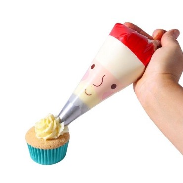 PME Einweg Spritzbeutel Weihnachten 30 cm – 12 Stück Santa & Rentier