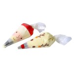 PME 30cm Einweg Spritzbeutel Christmas Fun, 12 Stück