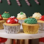 PME Cupcake Förmchen Christmas Metallic Gold & Silber, 100 Stück