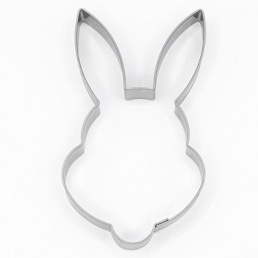 Easter Bunny Head Cookie Cutter 55 x 93 mm – Stainless Steel Cutter