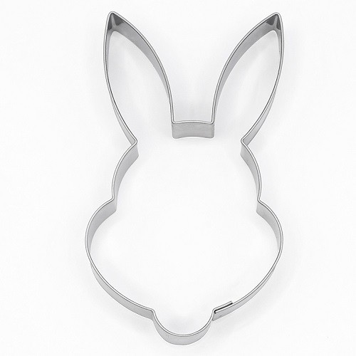 Rabbit Head Cookie Cutter 55x93mm Rabbit Head Cookie Cutter 55x93mm