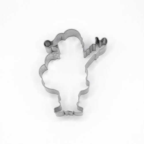 Waving Santa Cookie Cutter 56x73mm