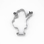 Waving Santa Cookie Cutter 56x73mm