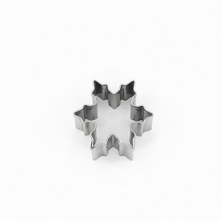 Mini Schneeflocken Ausstecher 25x22 mm – Edelstahl | Bakeria