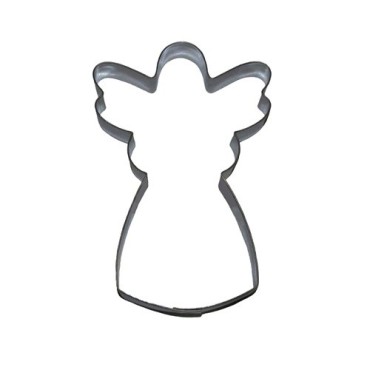 Large Angel Cookie Cutter 87×135 mm | Stainless Steel Christmas Cutter