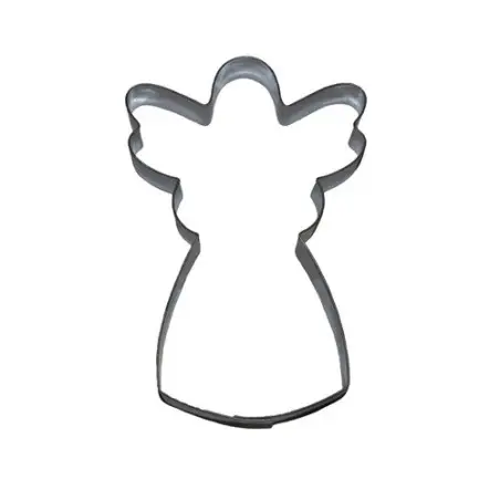 Large Angel Cookie Cutter 87×135 mm | Stainless Steel Christmas Cutter