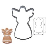 Large Angel Cookie Cutter, 87x135mm