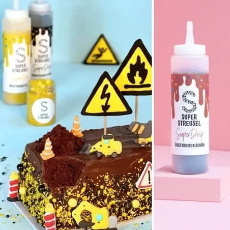 Super Streusel SuperDrip Braun 300g – schokoladige Drips & Glasuren