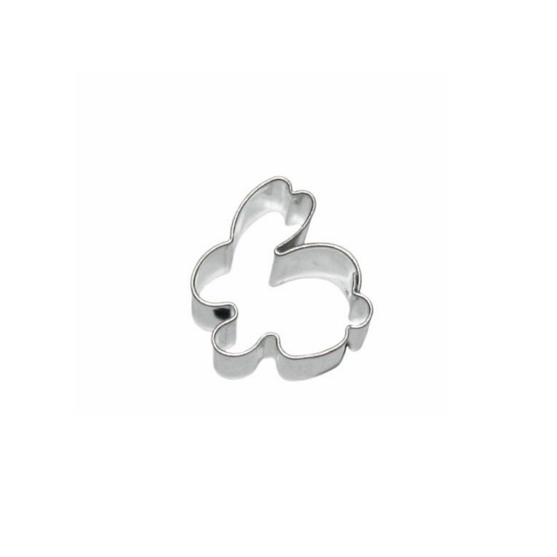 Mini Rabbit Cookie Cutter, 23x23mm