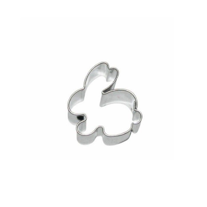 Mini Bunny Garnishing Cutter 23x23mm | Cute Easter Decorations