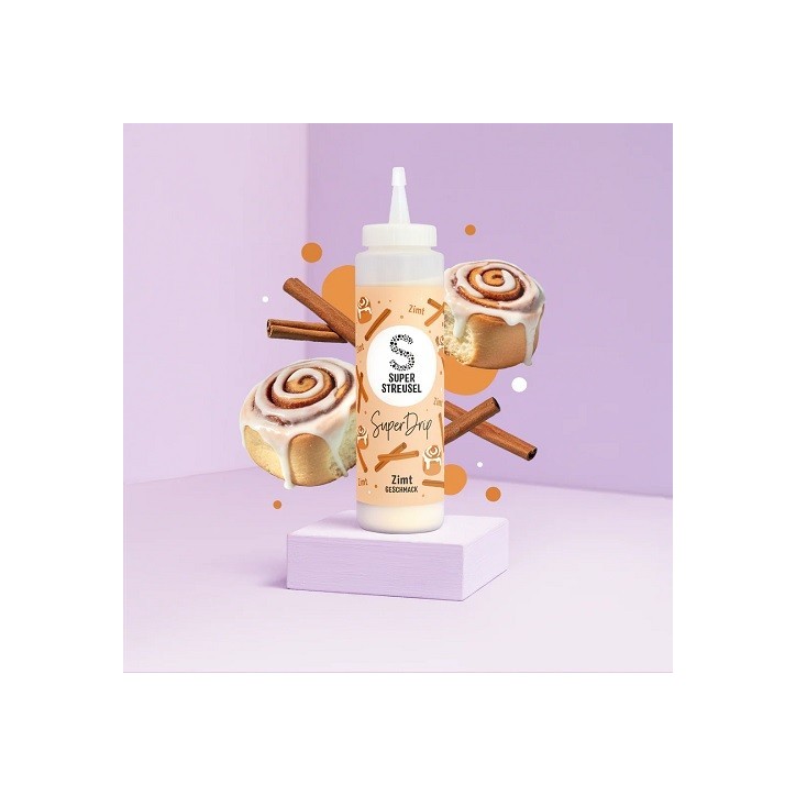 SuperDrip Zimt 300g – zimtig-süsse Drips & aromatische Glasuren