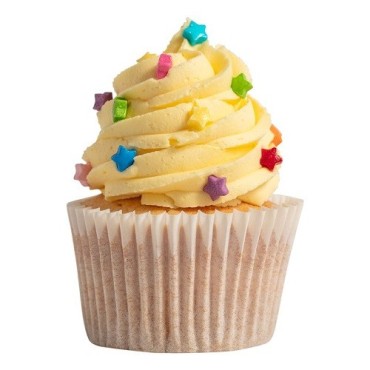 PME Regenbogen Sterne – Sprinkle Charms 25 g für farbenfrohe Cupcakes & Desserts