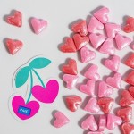 PME Sprinkle Charms – Pinke Herzen 25g
