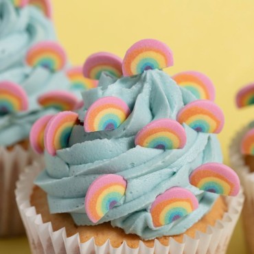 PME Mini Rainbow Sprinkles 25 g – Colourful Rainbow Cake Decorations