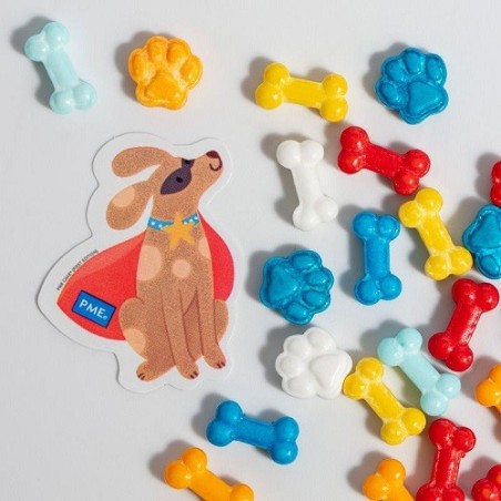 PME Sprinkle Charms Super Dogs 25g – Hunde Streusel Deko