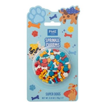 PME Sprinkle Charms Super Dogs 25g – Fun Dog Sprinkles