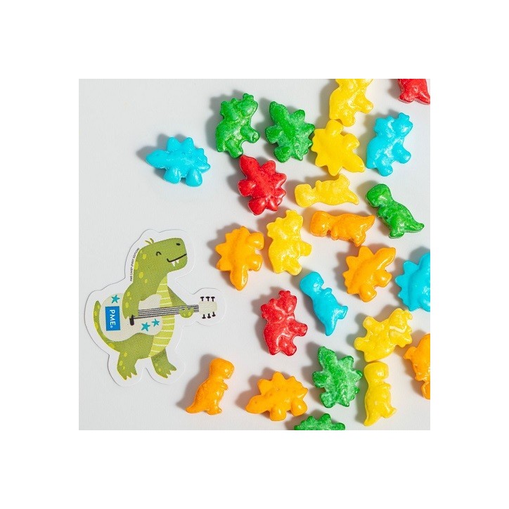 PME Sprinkle Charms Dinosaurs 25g – Dino Cake Decorations PME Sprinkle Charms Dinosaurs 25g – Dino Cake Decorations