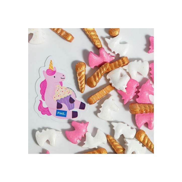 PME Sprinkle Charms Magic Unicorns 25g – Einhorn Streusel Deko PME Sprinkle Charms Magic Unicorns 25g – Einhorn Streusel Deko