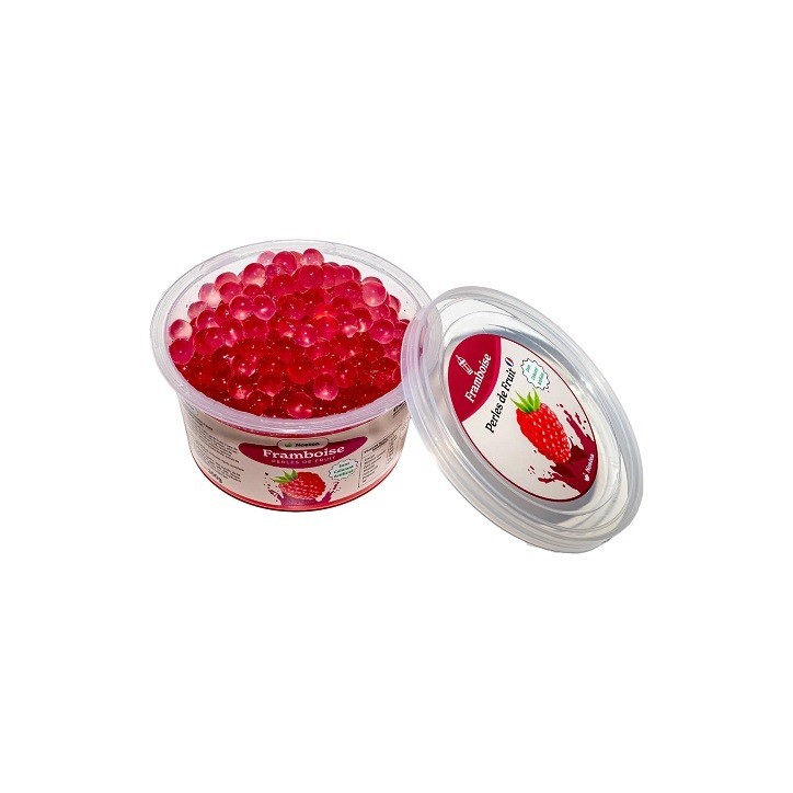 Bubble Tea Perlen Himbeere – Nostea Fruchtperlen 450g