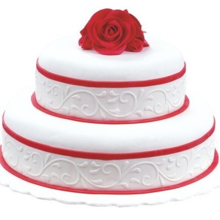 Edible Arabesque Sugar Decoration Band White – Patisdécor 5 m