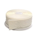 Patisdécor Edible White Arabesque Sugar Ribbon, 5m Patisdécor Edible White Arabesque Sugar Ribbon, 5m