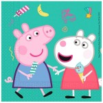 Procos Peppa Pig Servietten, 20 Stück