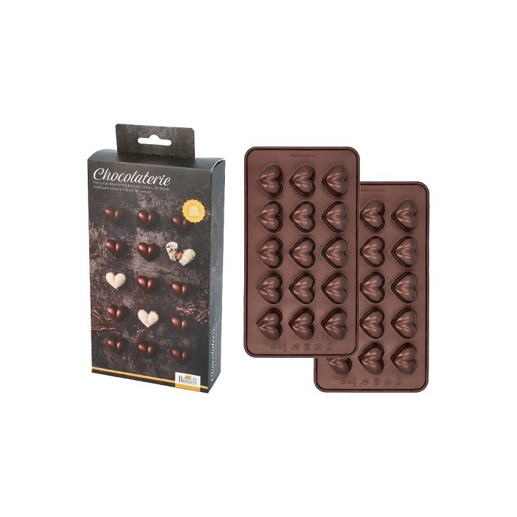 Birkmann Silicone Heart Chocolate Mold | 2 Pieces Birkmann Silicone Heart Chocolate Mold | 2 Pieces
