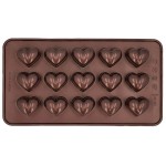 Birkmann Silicone Chocolate Heart Mould 2pcs Birkmann Silicone Chocolate Heart Mould 2pcs