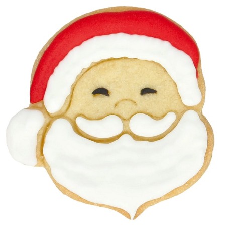 Birkmann Mini Santa Face Cookie Cutter | Stainless Steel