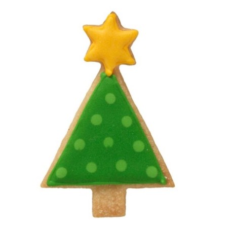 Birkmann Tannenbaum Ausstecher mit Stern | Edelstahl