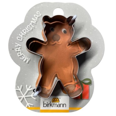 Birkmann Mini Teddy Bear Cookie Cutter | Stainless Steel