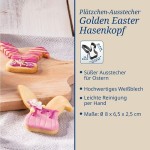 Dr. Oetker Easter Bunny head with floppy ear Cookie Cutter, 6.5x8cm