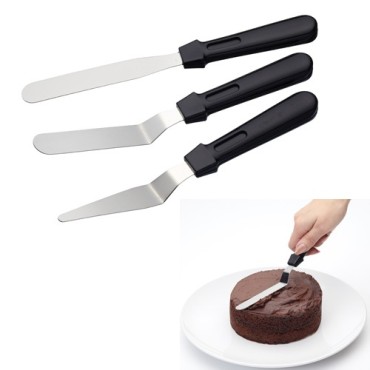 KitchenCraft Palettenmesser Set - 3-teilig | Perfekte Präzision beim Backen