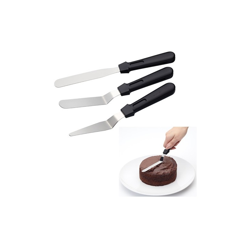 KitchenCraft Palettenmesser / Spachtel Set 3 Stück