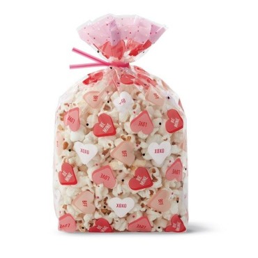 Wilton Hearts Treat Bags 10x24cm | 20 Pieces