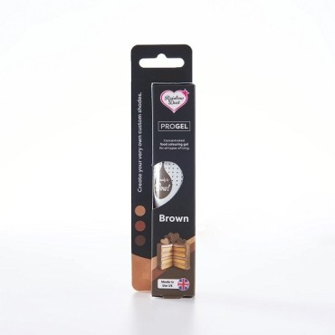 Rainbow Dust ProGel Brown | Food Colouring Gel 25 g