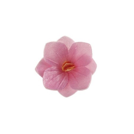 Esspapier Blumen Pink 4 cm | deKora | Torten Deko