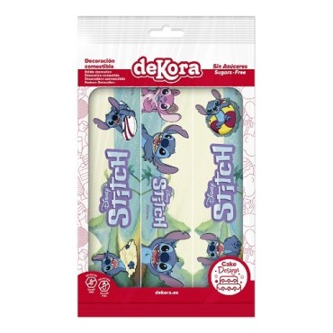 Angel & Stitch Fondant Cake Band | deKora | Disney Cake Decor