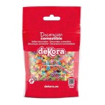 DeKora Bunte Herzen Streudekor, 100g