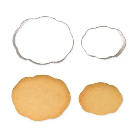 PME Frame Cookie Cutter Set for Elegant Cookies & Cakes